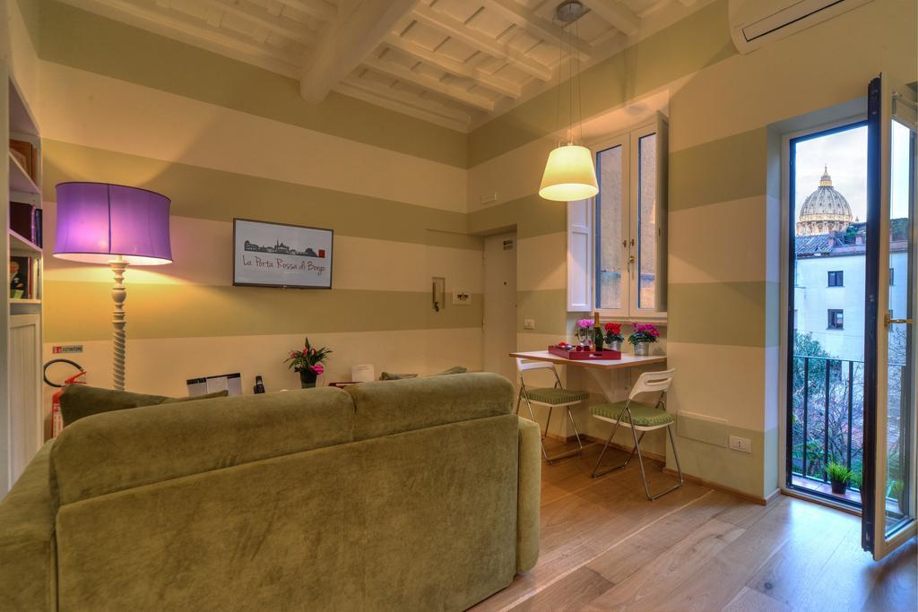 La Porta Rossa Di Borgo - Vatican Luxury Suite Rome Luaran gambar